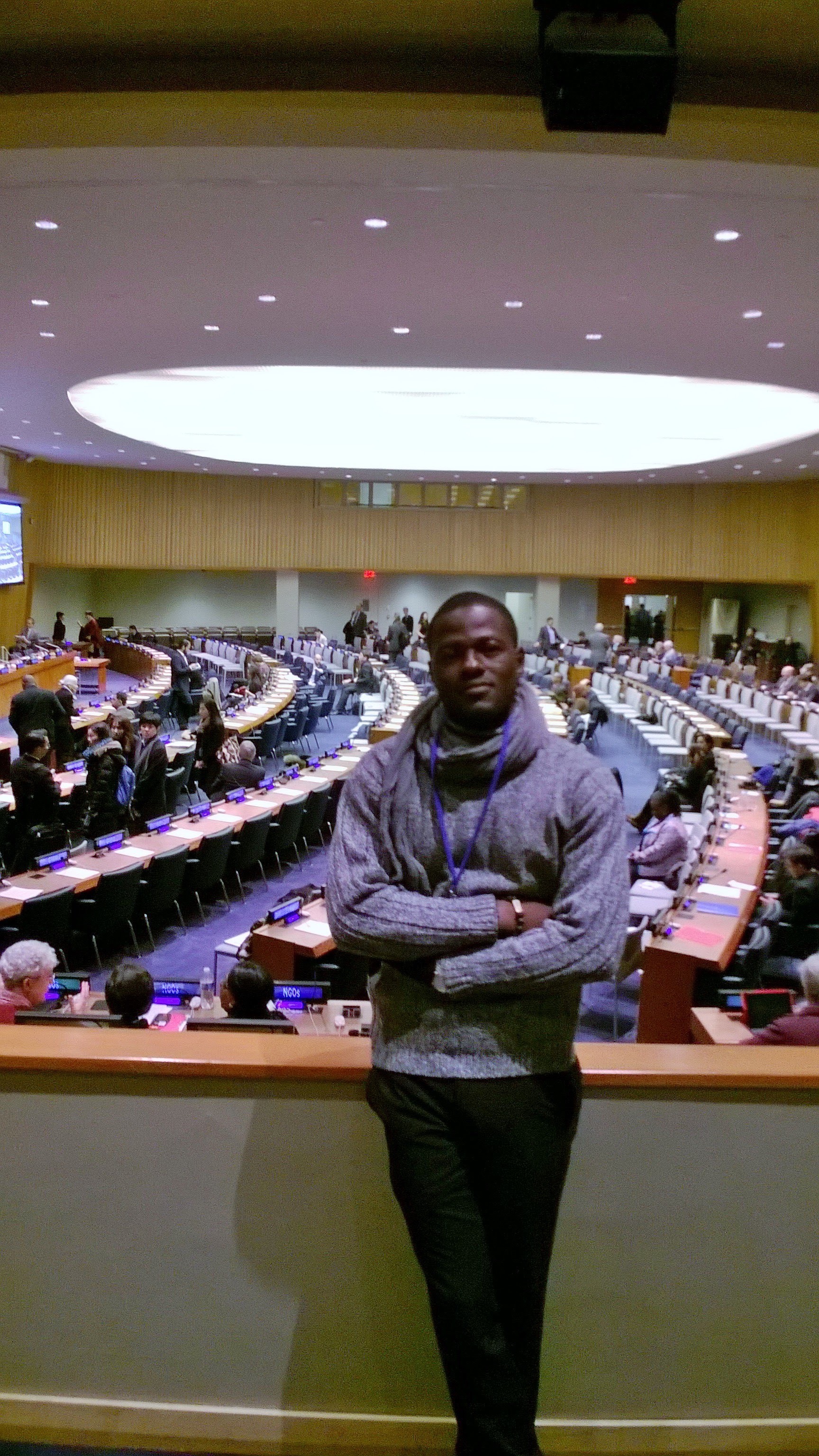 alex at the UN